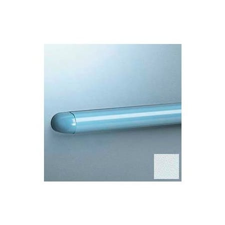 Pawling Accent Rail, Rounded W/Aluminum Retainer, 1-1/8"H x 12'L, Blue Ice EB-25-12-29